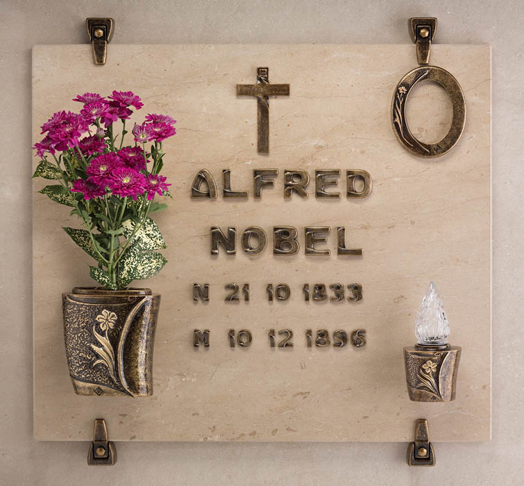 Tombstone Proposal 05 - SEBA Line - Glitter Bronze Finishing