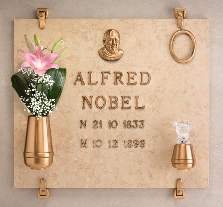 Tombstone Proposal 06 - COTILE Line - Glossy Bronze Finishing
