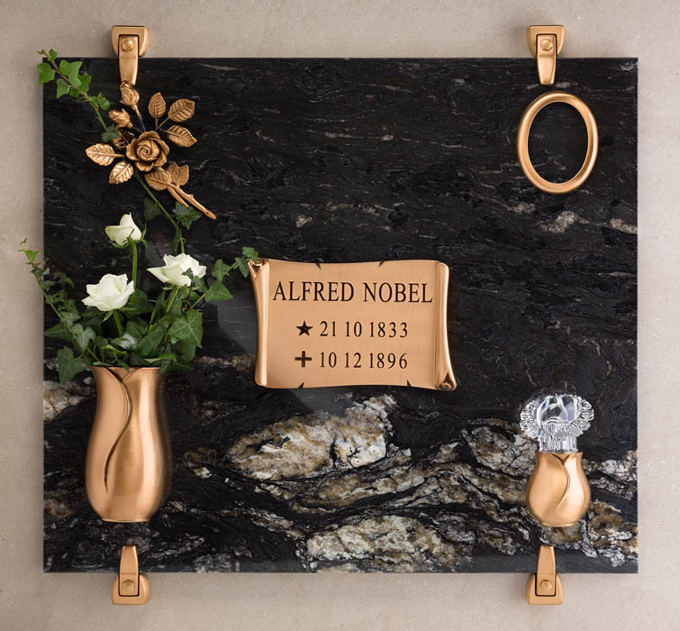 Proposta Lapide 07 - Linea APULO - Finitura Bronzo Lucido