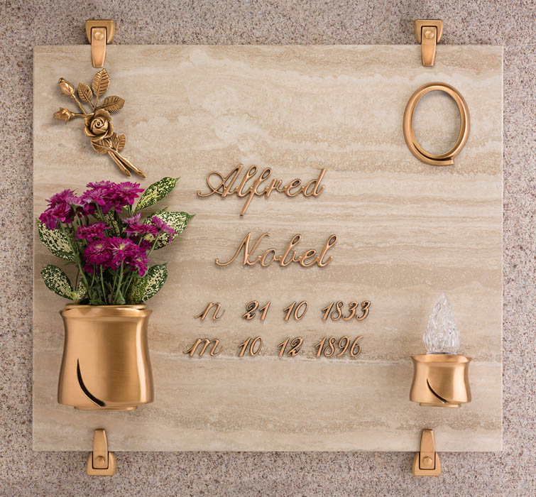 Tombstone Proposal 16 - IDRIA Line - Glossy Bronze Finishing